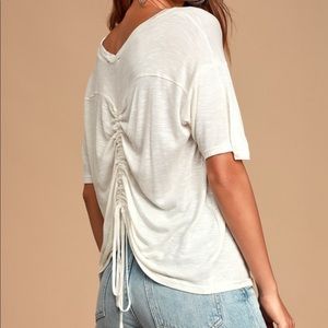 Lulu’s Ruched Back Tee